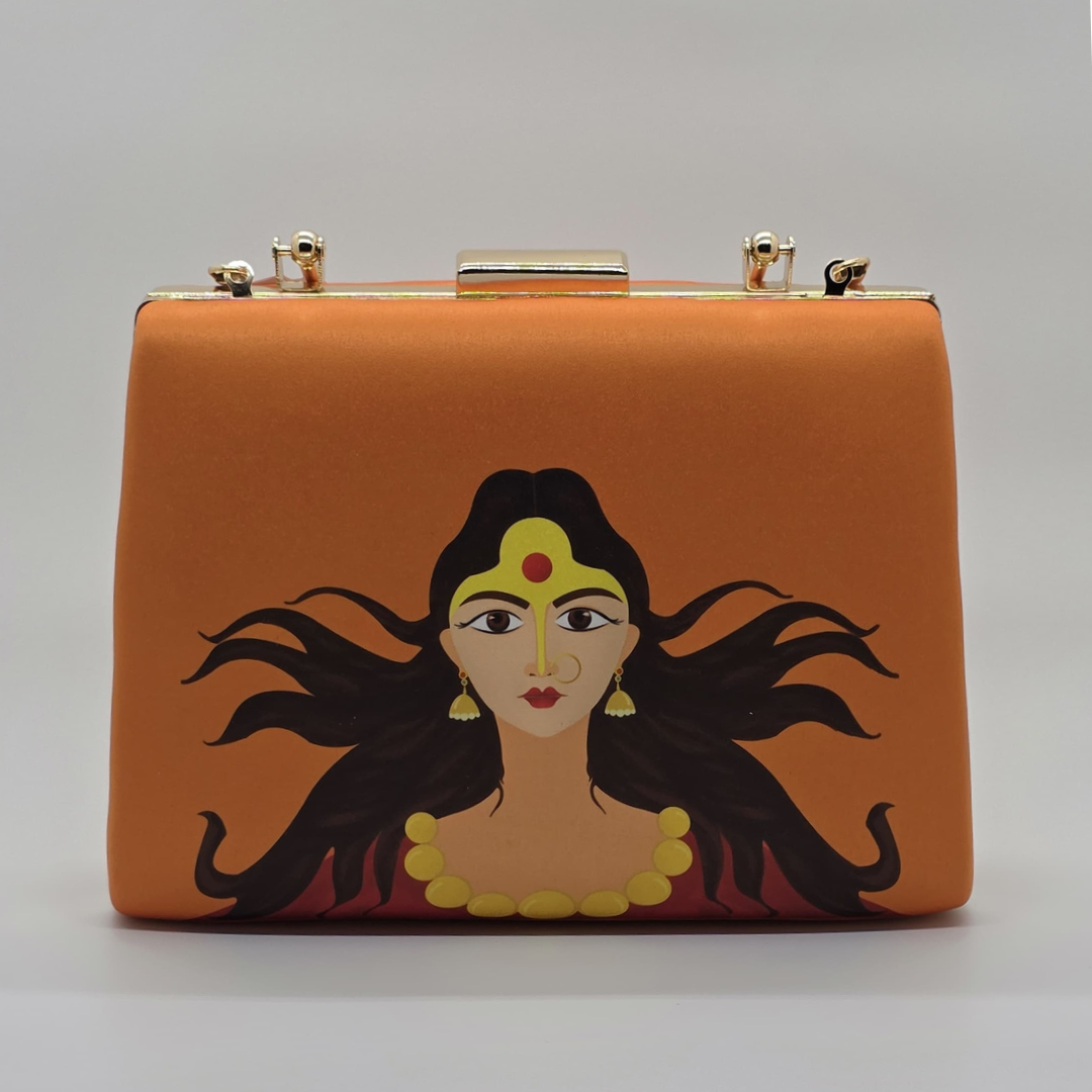 Maa Durga Clutch bag