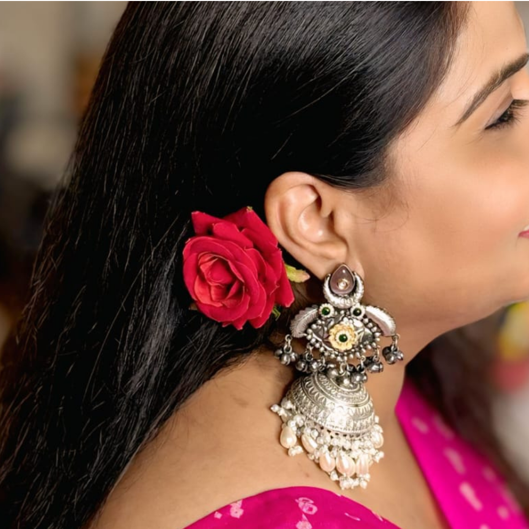 Dual Tone Jhumkis